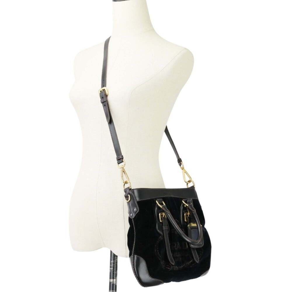 PRADA Brown Leather Shoulder Bag - Picture 10 of 15